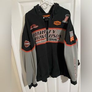 Harley D Screaming Eagle 1/4 Zip Sweatshirt 2XL